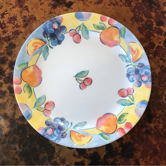 Corelle Fruit Basket Salad Plates - Picture 3 of 7